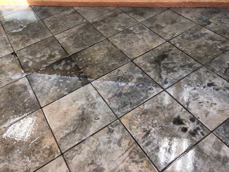 Rocket Blast tile and grout oxy citrus cleaner