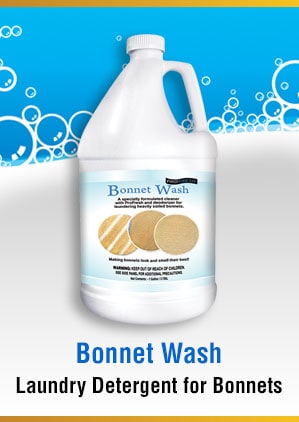 Bonnet Wash bonnet cleaning product