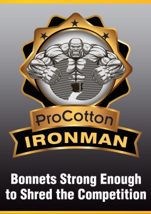 ProCotton Ironman Carpet Bonnets