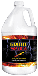 Grout Shock powerful grout solvent