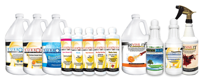 Super Sample Pack of the Best Encapsulation Cleaners