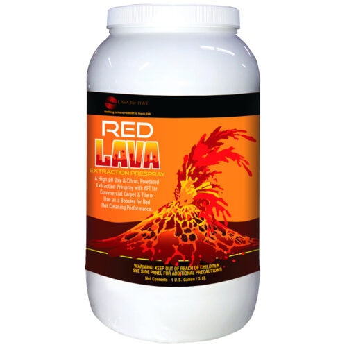 Red LAVA Powder Extraction Prespray
