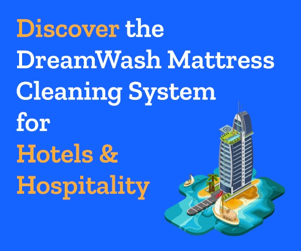 Sustainable mattress cleaning solutions for hospitality and hotels